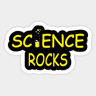 Science Rocks Sticker